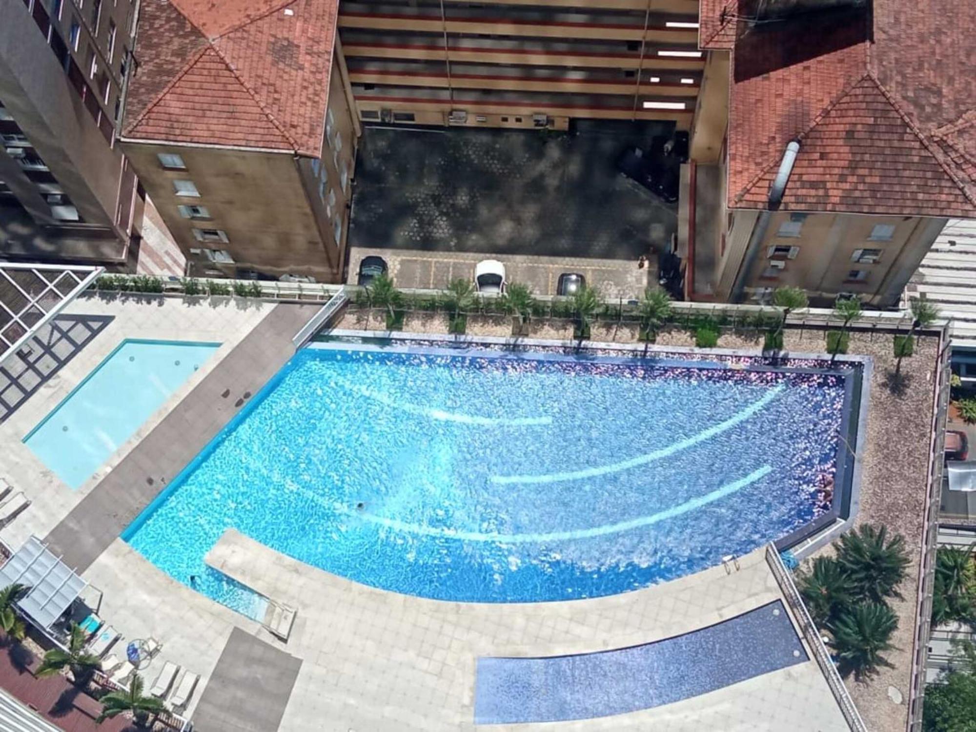 Book Santos - Condominio Unlimited - Apartamento Com Vista Mar E Apartamento Com Vista Piscina 外观 照片